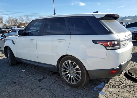 2017 Land Rover Range Rover Sport Hse z USA, uszkodzony, nr VIN SALWR2FV6HA176189